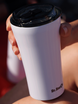 Dr.Bacty Apollo 2.0 - Kubek termiczny na kawę - 360 ml - Glossy White