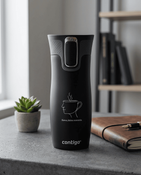 Contigo West Loop 2.0 - Kubek termiczny dla Psychologa/Psycholożki - 470 ml - czarny