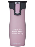 Contigo West Loop - Kubek termiczny z grawerem - 470ml - różowy Mat