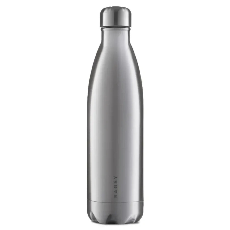 Butelka termiczna Ragsy Basic 1000ml - Silver Steel