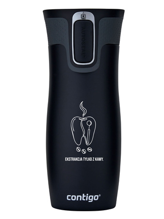 Contigo West Loop 2.0 - Kubek termiczny dla Dentysty - 470 ml - czarny