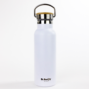 Dr.Bacty Iris - Butelka termiczna stalowa - 500 ml - Biała - NASA