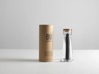 BU Butelka z filtrem z bambusa do wody 700ml