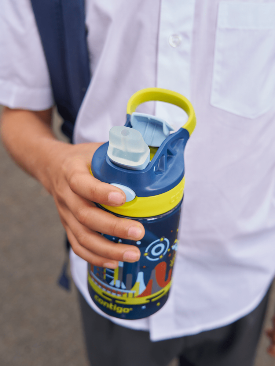 Contigo Gizmo Flip - Bidon dla dzieci / Kubek dla dzieci - 414ml - Nautical Space
