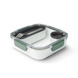Black+Blum Lunch box kwadratowy oliwkowy