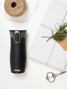 Contigo West Loop 2.0 - Kubek termiczny z grawerem - 470ml - Czarny