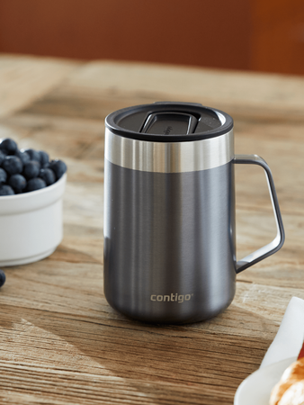 Contigo Streeterville - Kubek termiczny z uchem - 420 ml - Szary