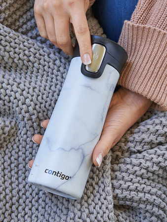 Contigo Pinnacle Couture - Kubek termiczny - 420ml - White Marble
