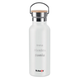 Butelka termiczna Dr.Bacty Iris 500 ml - biała- personalizowana grawerem