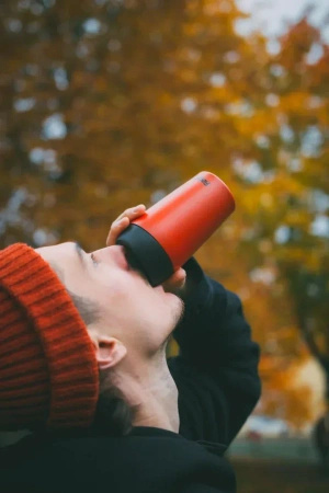 Ragsy - Kubek termiczny - 240ml - Silver Steel