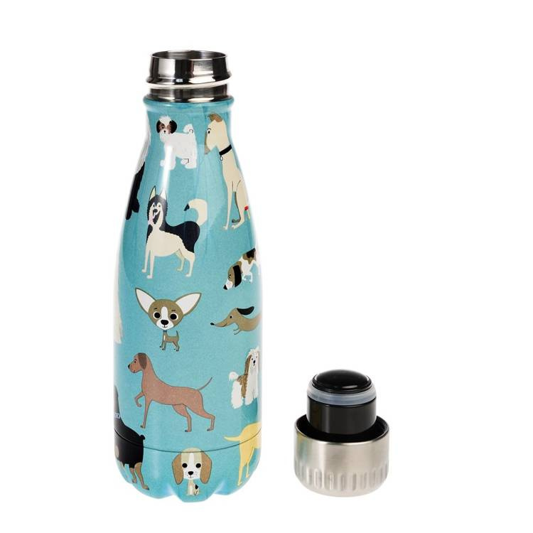 Rex London Butelka termiczna stalowa 260 ml Psy
