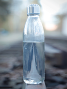 Dr.Bacty Eos - Szklana butelka na wodę - 650 ml - Jasne szkło