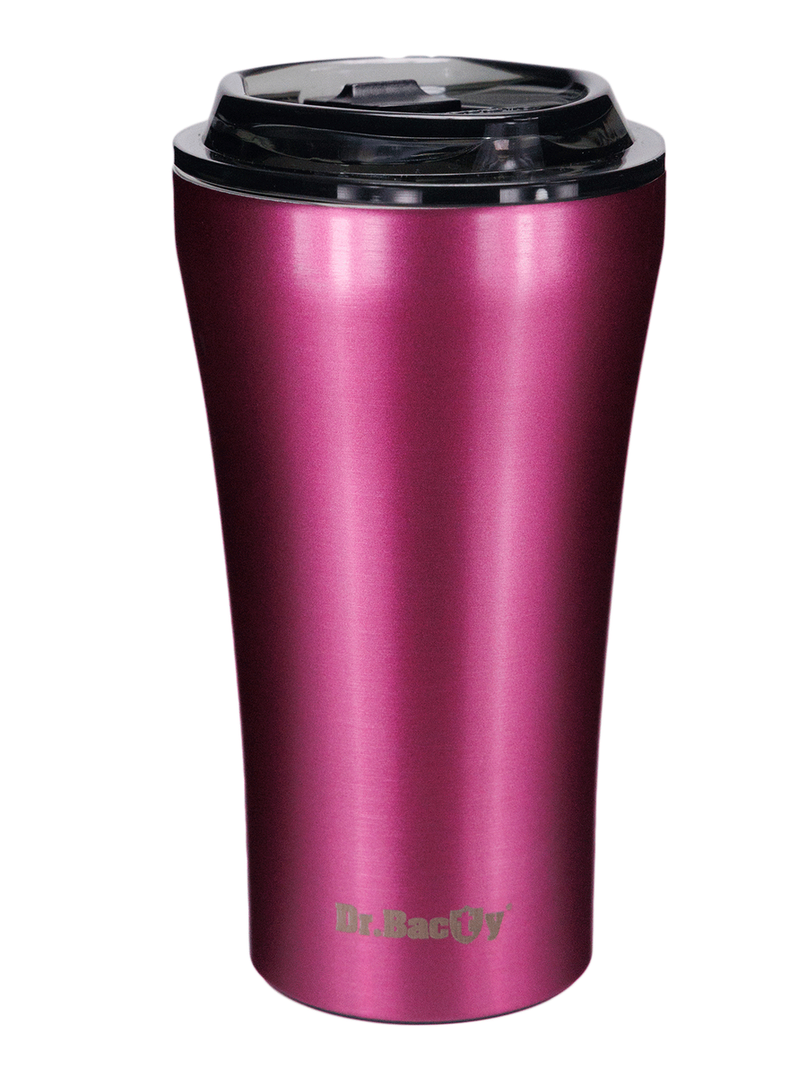 Dr.Bacty Apollo 2.0 - Kubek termiczny na kawę - 360 ml "Waga" - Pink