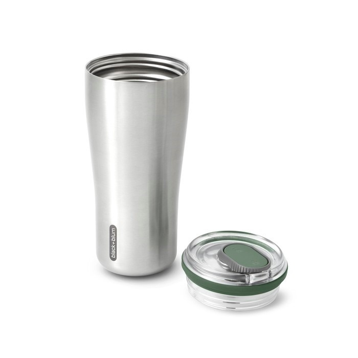 Black+Blum Kubek termiczny stalowy 0,6l.oliwka