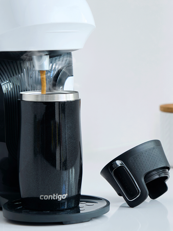 Contigo West Loop Mini - Kubek termiczny - 300ml - Glamour - Czarny Metalik