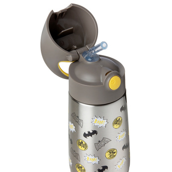 b.box Bidon Termiczny ze Słomką Stalowy 350ml Batman