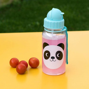 Rex London Bidon ze słomką 500ml Panda Miko