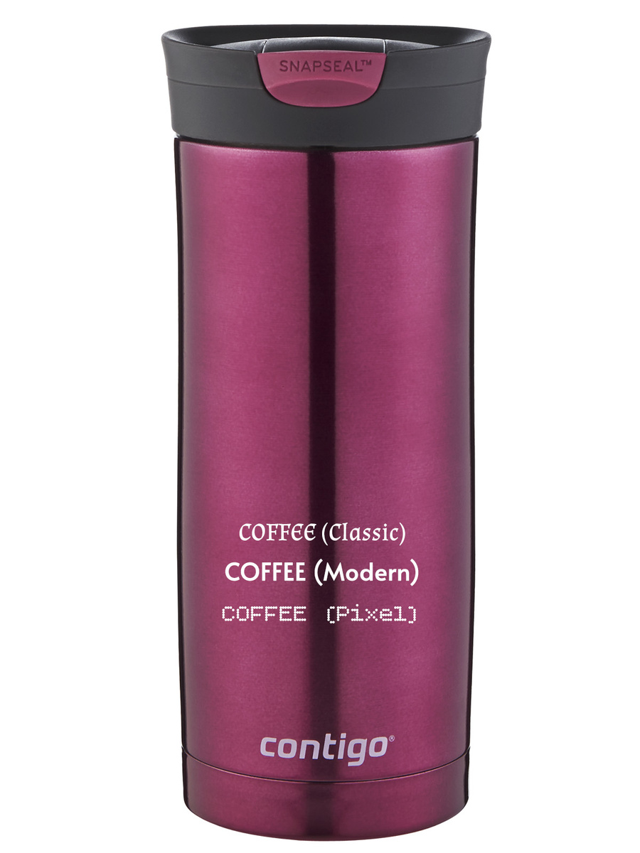 Contigo Huron - Kubek termiczny z grawerem - 470ml - Vivacious
