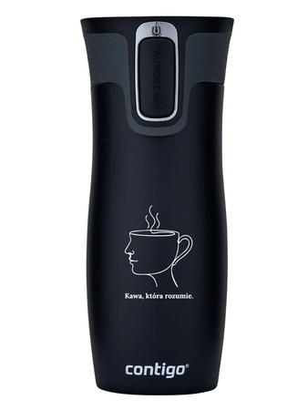 Contigo West Loop 2.0 - Kubek termiczny dla Psychologa/Psycholożki - 470 ml - czarny