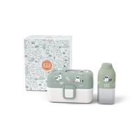 Monbento Zestaw Kids Giftbox 3el. Graphic Raccoon