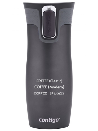 Contigo West Loop 2.0 - Kubek termiczny z grawerem - 470ml - Grafitowy