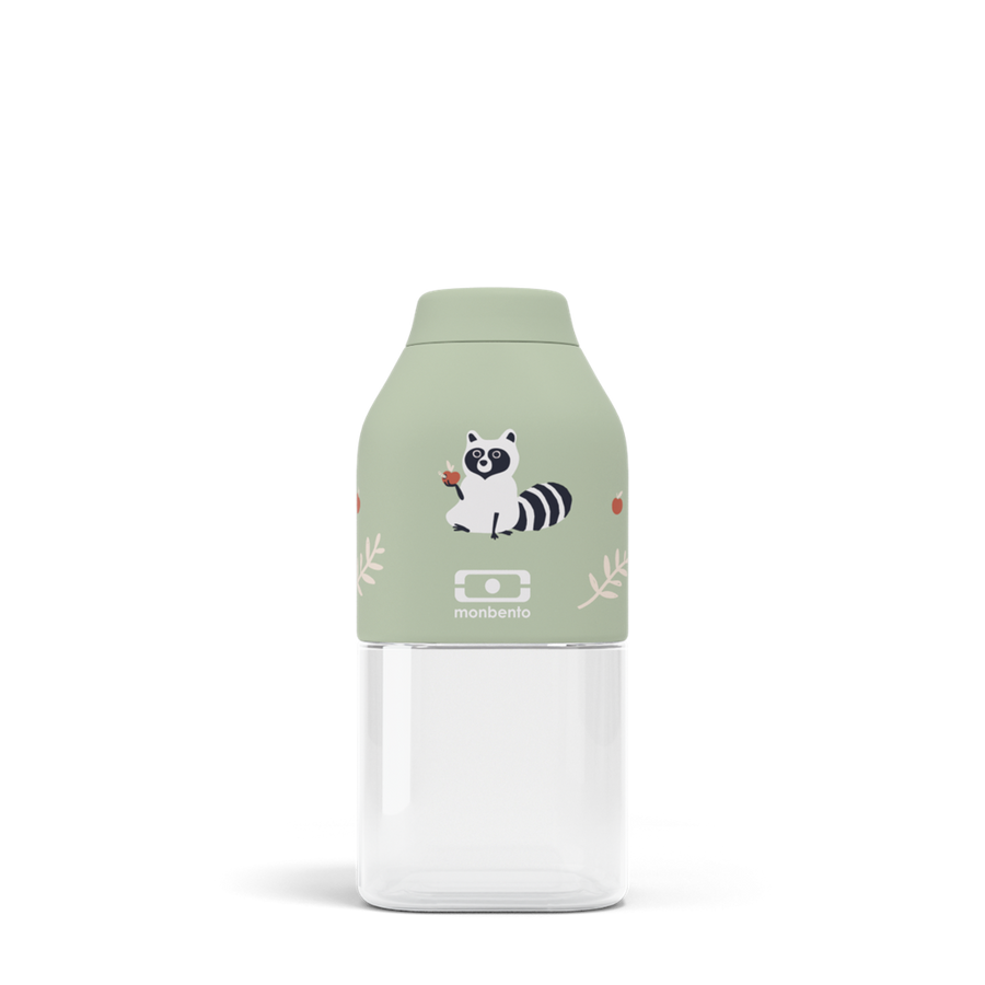 Monbento Butelka Positive S Graphic Raccoon