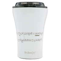 Dr.Bacty Apollo - Kubek termiczny do kawy z powłoką ceramiczną - 227 ml - biały - Pięciolinia