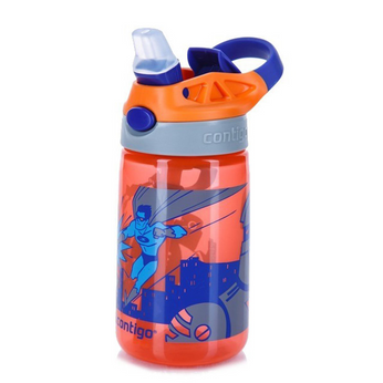 Contigo Gizmo Flip - Bidon dla dzieci - Kubek dla dzieci - 414ml - Nectarine Superhero