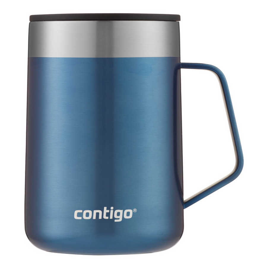 Contigo Streeterville - Kubek termiczny z uchem- 420ml - Niebieski