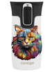 Contigo West Loop Mini - Kubek termiczny - 300ml - Kot - Biały Metalik