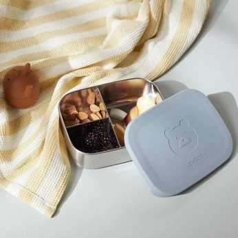 Lunchbox Liewood Nina 1000ml - Dino dusty mint