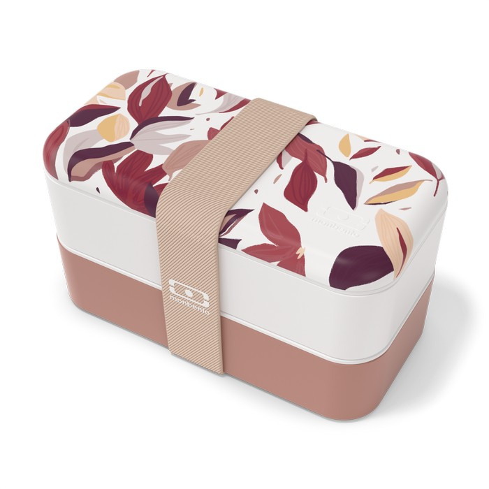 Monbento Lunchbox Bento Original Graphic Pink Vegetal
