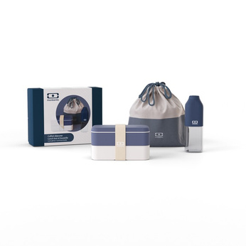 Monbento Zestaw GiftBox 4el. Blue Natural