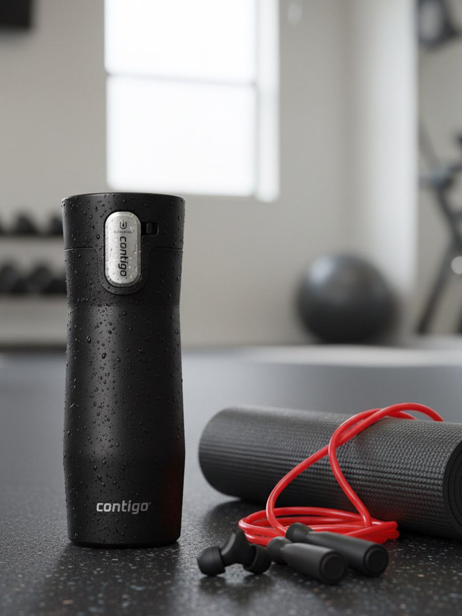 Contigo West Loop 2.0 Latte + West Loop Mini 300 ml – kolor do wyboru - Zestaw kubków termicznych