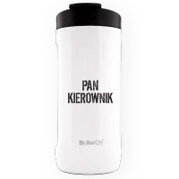 Dr.Bacty Notus - Kubek do samochodu - 360 ml - Dla kierownika - biały