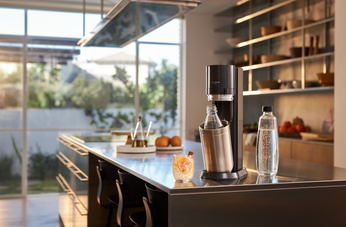 Saturator do wody gazowanej SodaStream Duo czarny'+ 2 butelki+ nabój CO2