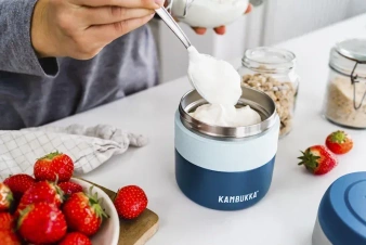 Termos obiadowy Kambukka Bora 400 ml - Misty Rose