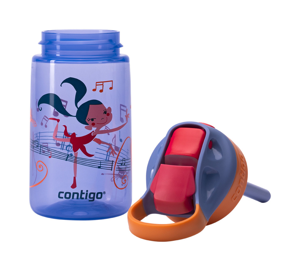 Contigo Gizmo Flip - Bidon dla dzieci / Kubek dla dzieci - 414ml - Wink Dancer