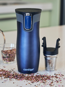 Contigo West Loop 2.0 - Zestaw kubków termicznych - 470ml - Granatowy Mat + Grafitowy Mat