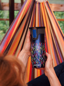 Contigo West Loop 2.0 - Kubek termiczny - 470ml - Floresy - Granat Mat