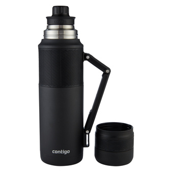 Termos turystyczny/podróżny Contigo 1200ml - Matte Black - Z Twoim grawerem
