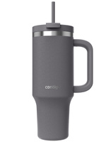Contigo Streeterville Tumbler - Kubek termiczny ze słomką - 1200 ml - Darkstone