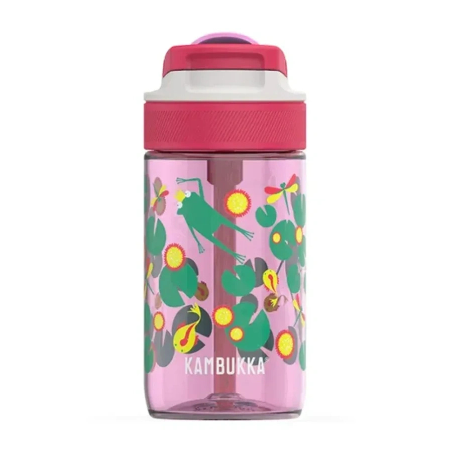 Butelka na wodę dla dzieci Kambukka Lagoon 400ml - Kiss a Frog