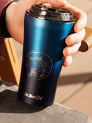 Dr.Bacty Apollo 2.0 - Kubek termiczny na kawę - "Baran" - 360 ml - Monaco Blue