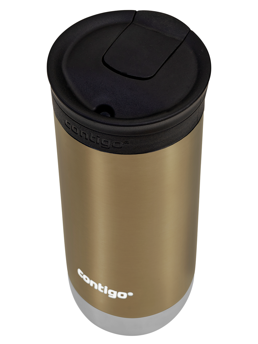 Kubek termiczny na kawę Contigo Huron 2.0 470ml - Na 50 urodziny - Złoty