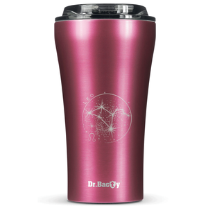 Dr.Bacty Apollo 2.0 - Kubek termiczny na kawę - 360 ml "Lew" - Pink