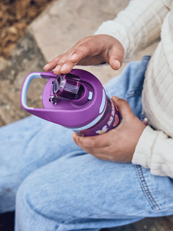 Contigo Jessie - Butelka dla dzieci - 420ml Grape Retro