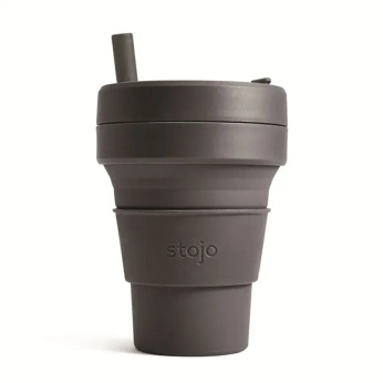 Stojo Biggie - Kubek - 470ml - Carbon