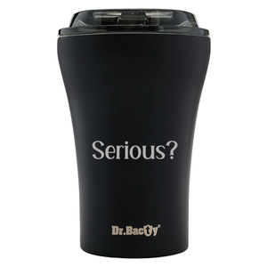 Dr.Bacty Apollo - Kubek do kawy - 227 ml - Serious - czarny