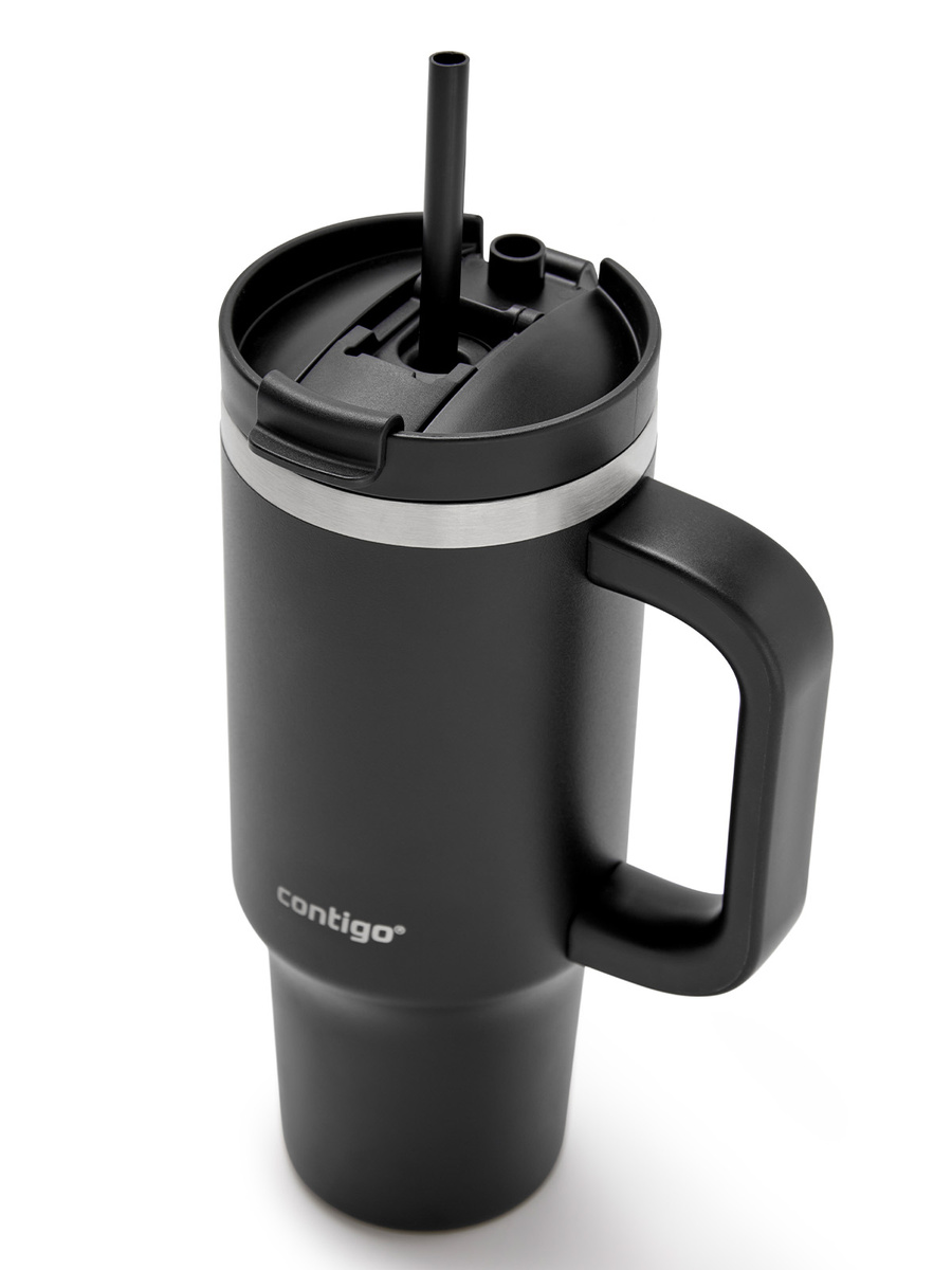 Contigo Streeterville Tumbler Mini - Kubek termiczny ze słomką - 880 ml - Licorice